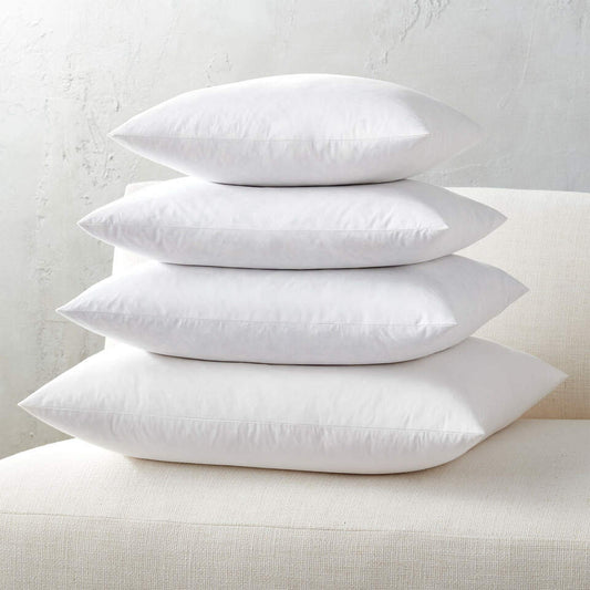 Down Feather Pillow Insert | 12"